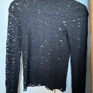 Black Lace Top